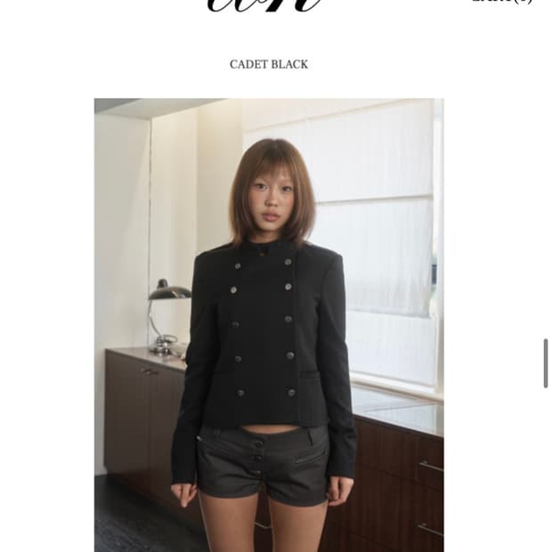 Toh 티오에이치 마고 자켓 Margaux double jacket