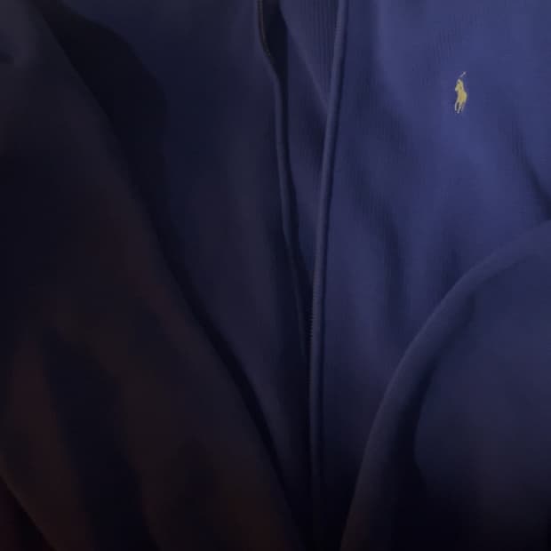 (급처)폴로 집업 니트