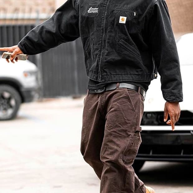 칼하트 블랙 워크 자켓 XL