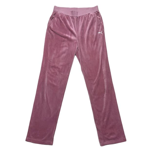 퓨마 바디웨어 벨벳 여성 벨로아 트레이닝 팬츠 핑크 100 L