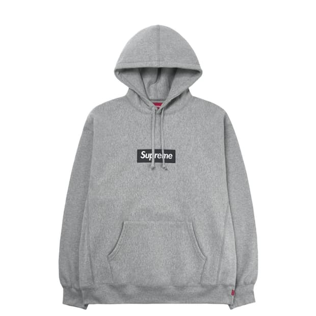 슈프림 박스로고 스웨트셔츠 후디 그레이 XL