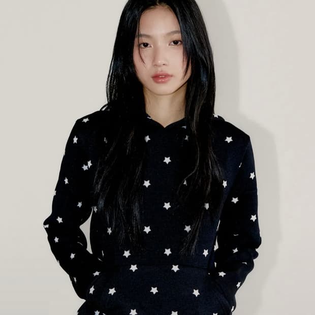 오피쉬 미니 스타 후드 블랙