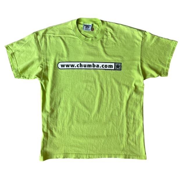 빈티지 90s Chumbawamba 티셔츠
