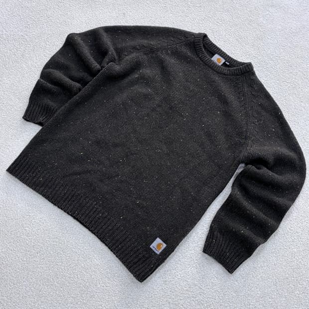 M 칼하트 WIP 앙글리스틱 스웨터 0330E