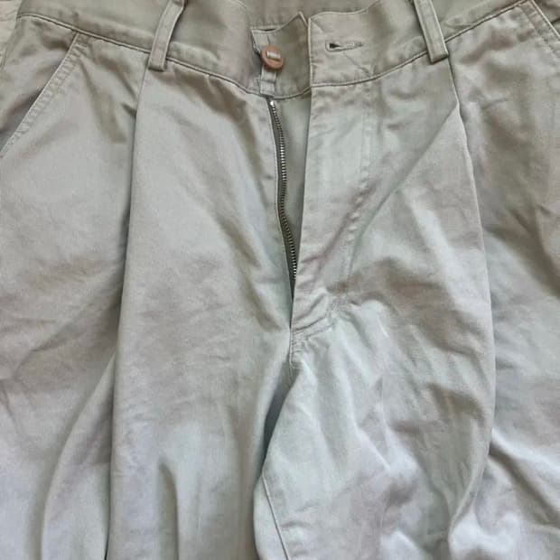 이얼즈어고 원턱와이드치노 XS