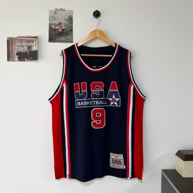 [2XL] 미첼앤네스 USA 국대 조던 유니폼