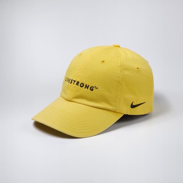 00's 나이키 랜스 암스트롱 리브스트롱 재단 올드스쿨 볼캡 모자