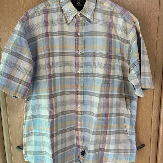 90s RRL 반팔셔츠