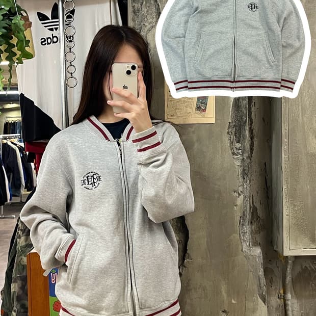폴로 진스 집업 그레이 S #csz614