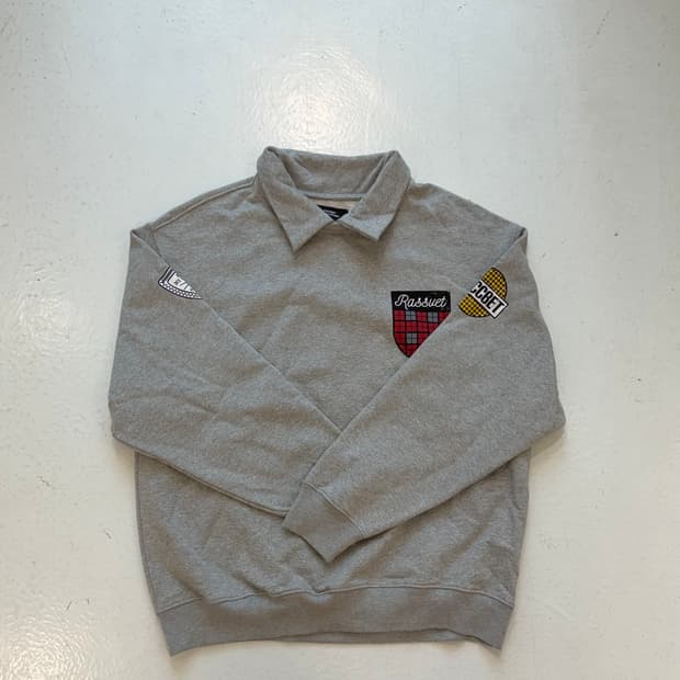 Rassvet Varsity Collared Sweatshirt