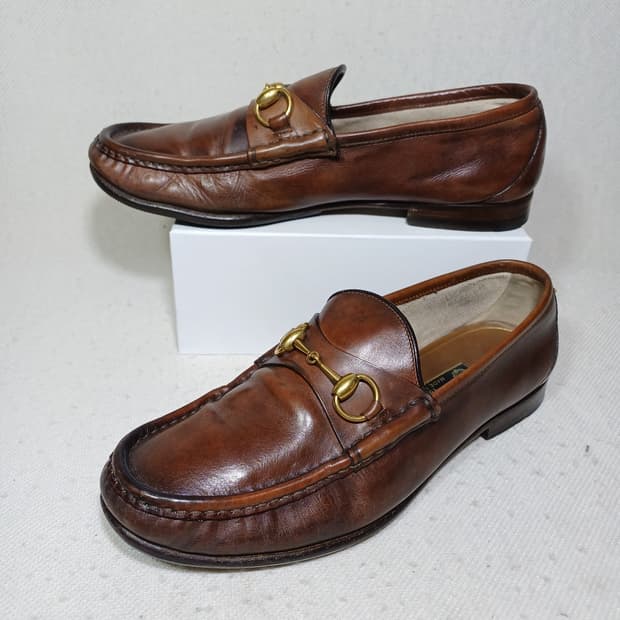 구찌GUCCI 1953 홀스빗 레더 로퍼