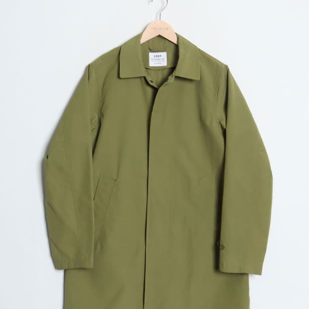 coen Split Raglan StandCollar Coat