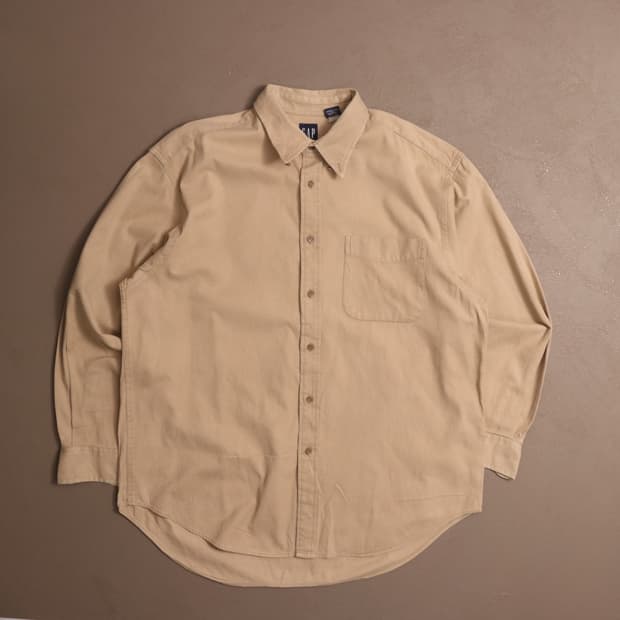 90's 갭 헤비코튼 워크셔츠 A1550
