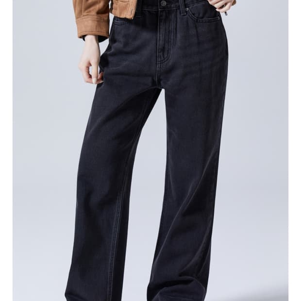 [택있는 새상품] 스파오 데일리지 스트레이트진 흑청 27 size