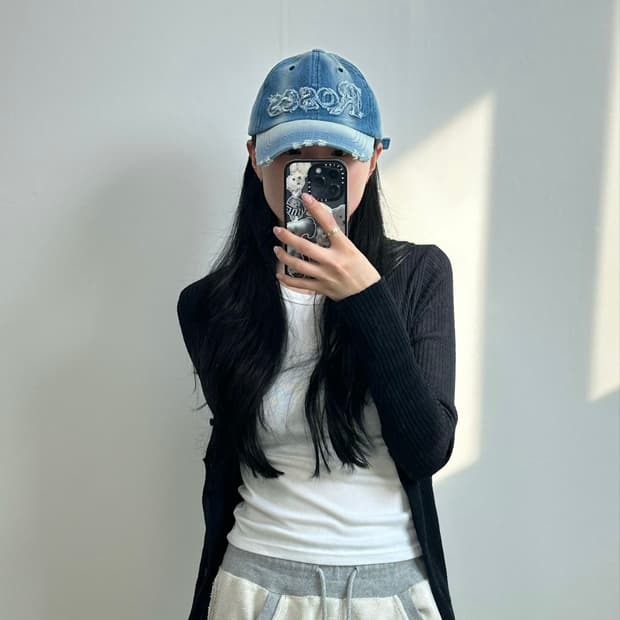 2000Archives 데님 볼캡
