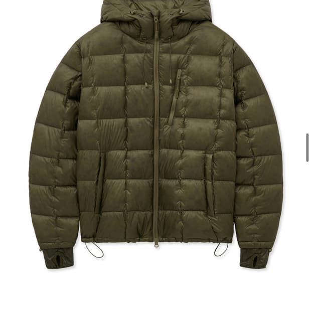 인템포무드 아크틱 라이트 다운 M 카키