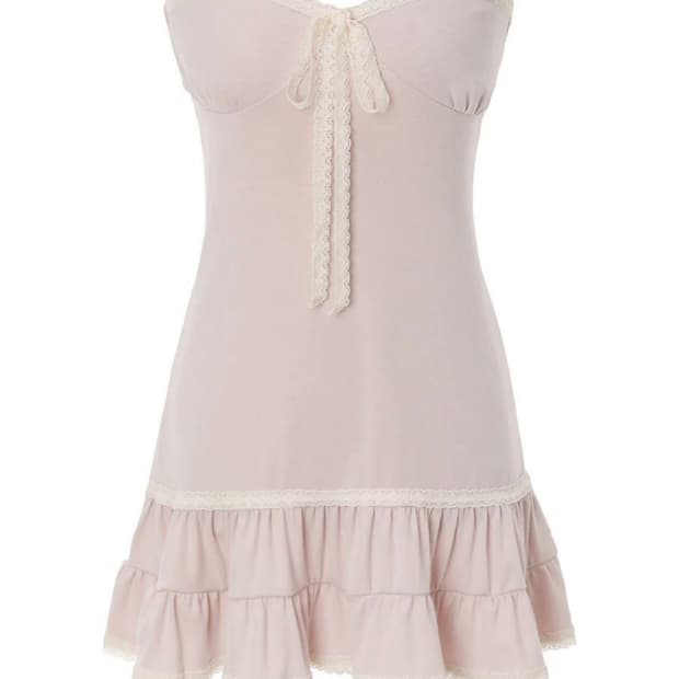 쓰리타임즈 크레페 튜브탑 + 볼레로 세트