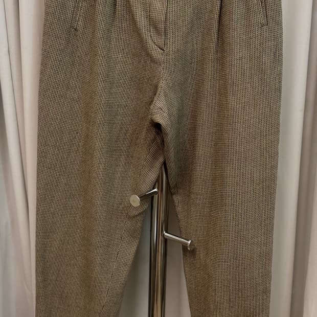 giorgio armani 조르지오 아르마니 르 꼴레지오니 울 팬츠 