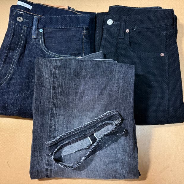 키바타 블루아워2 / 키바타 사시코 올드 블랙 / 오베르쥬 흑청