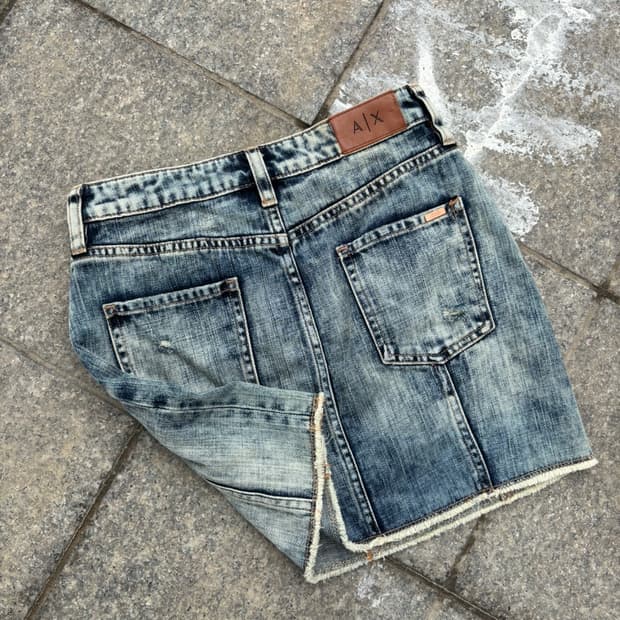 Armani Exchange Denim Skirt