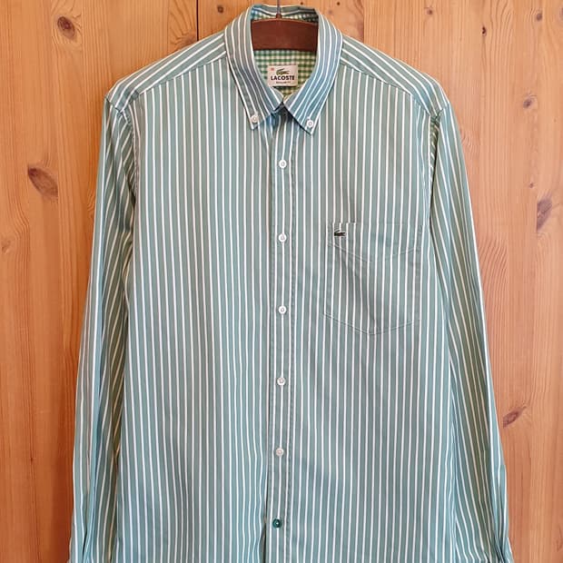 95.라코스테 스트라이프 셔츠 