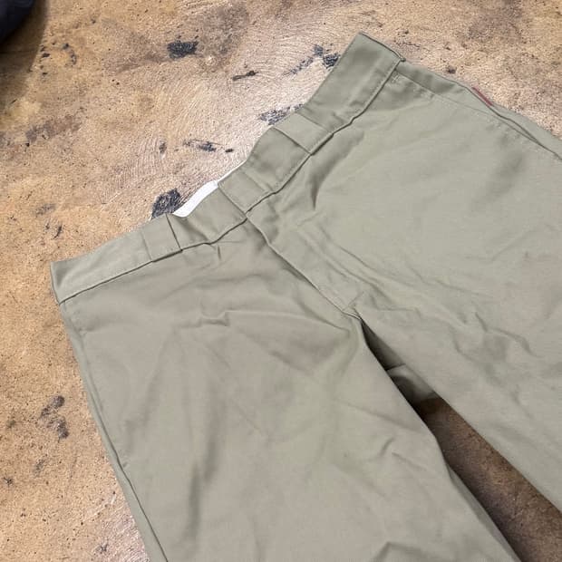[정품] 디키즈 카키색 면바지 b15