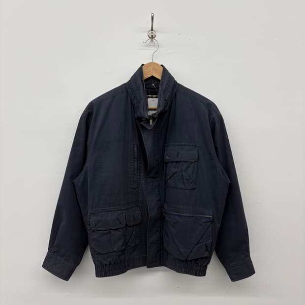 버버리 체크 라이닝 필드 자켓 남M