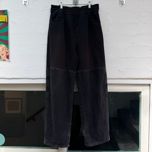 Amomento 아모멘토 드로우스트링 데님팬츠 S