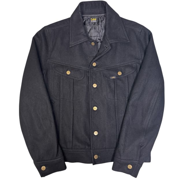 LEE JAPAN 울 트러커 자켓 블랙 M