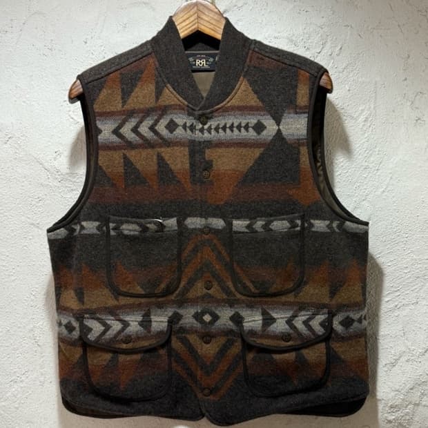 더블알엘 RRL 울 캐시미어 블렌디드 스웨터 나바호 베스트