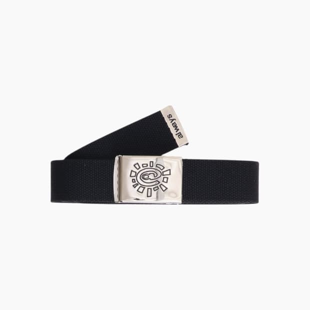 [OS] 올웨이즈 로고 버클 벨트 _ 블랙