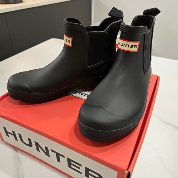 헌터오리지널첼시레인부츠 us6