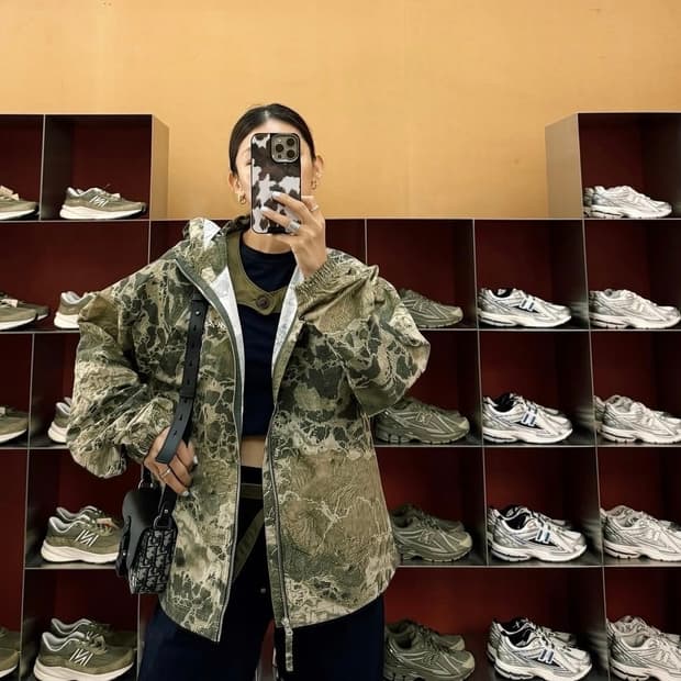 스투시 stussy 후드 밀리터리 윈드브레이커