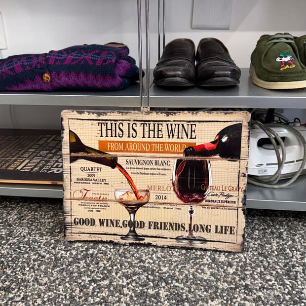 빈티지 우드 인테리어 액자 소품  