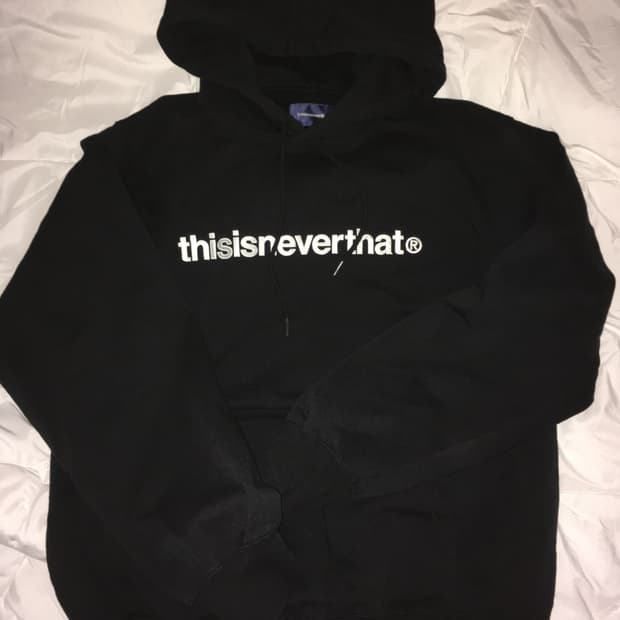 Thisisneverthat T-Logo Hoodie Black