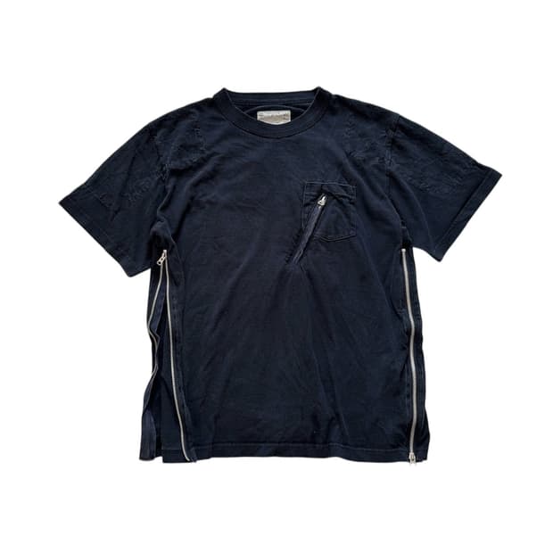 SS20 Boro Side Zipper Tee