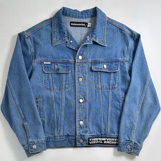 디스이스네버뎃 데님 자켓