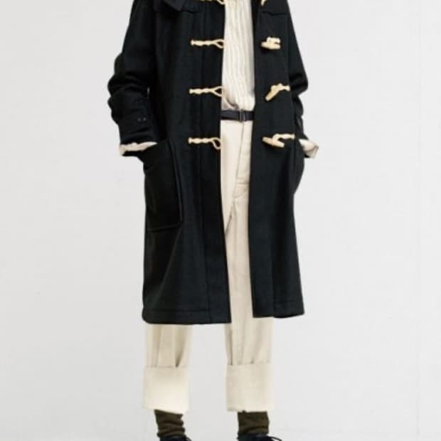 MHL 마가렛호웰 떡볶이 코트 더플코트