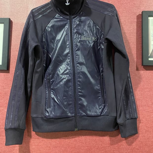 아디다스 SNOWBREAK 네이비 져지 90