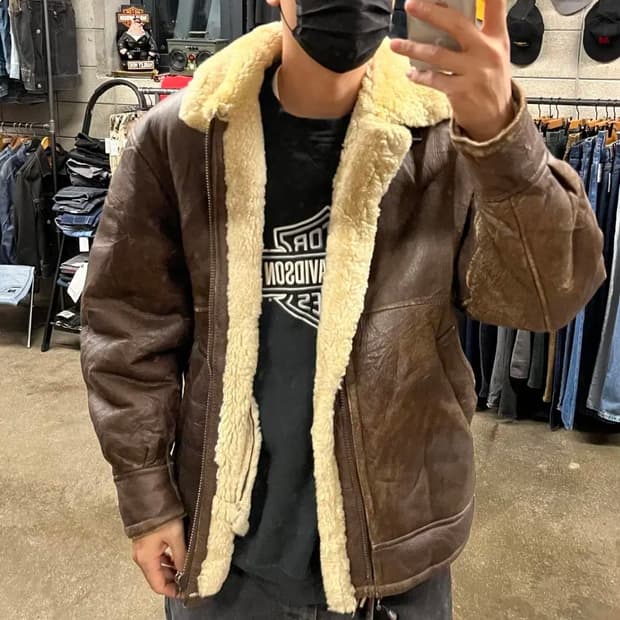 빈티지 B-3 양가죽 무스탕 (105)