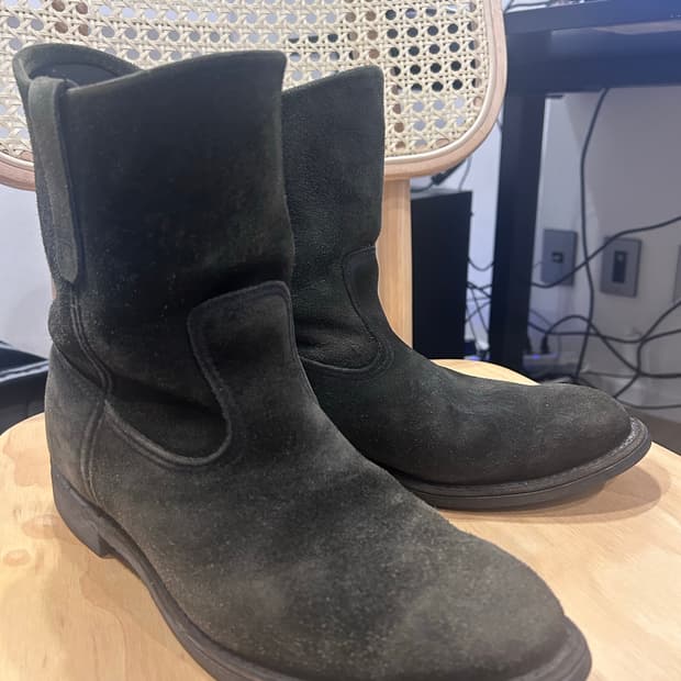 redwing 레드윙 페코스 부츠 한정판 빔즈별주 스웨이드 러프아웃
