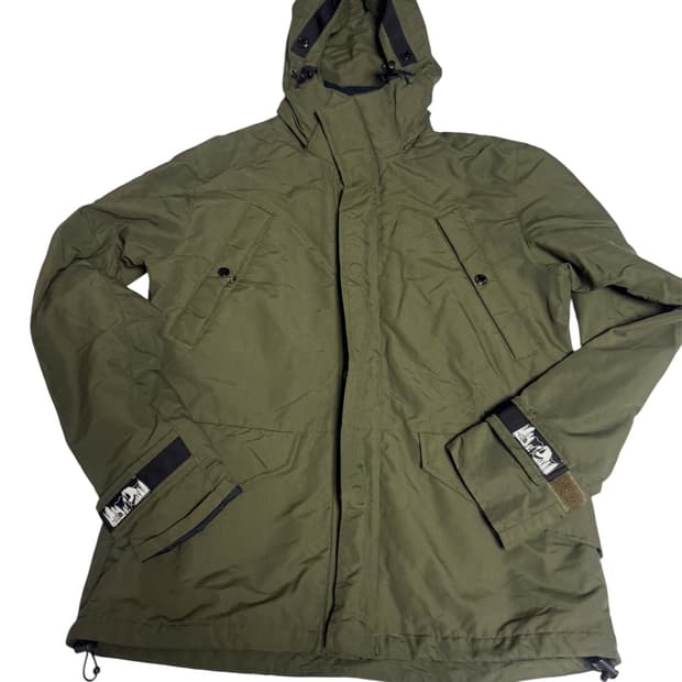 The North Face Khaki Hood Jacket L