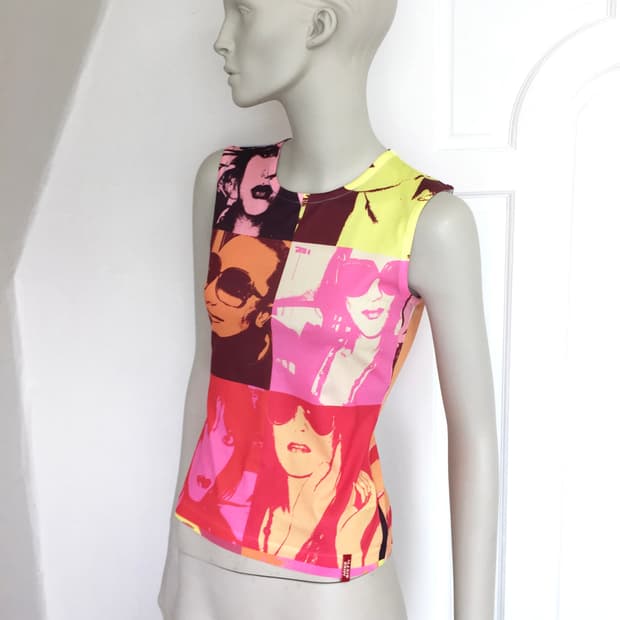 Miss-Sixty Women pop  print top