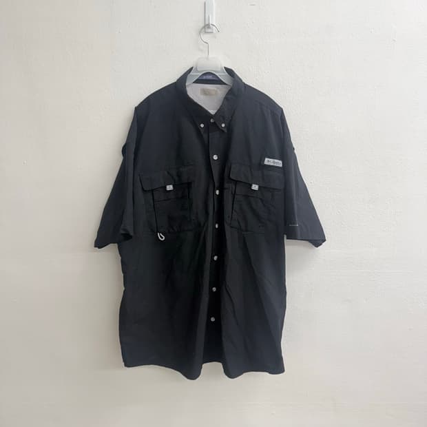 컬럼비아 PFG 바하마 피싱 하프 오버핏 셔츠 XL