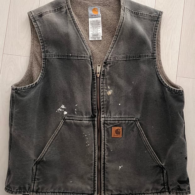 칼하트 빈티지 데님 베스트