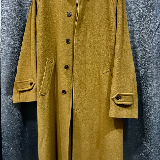 오라리 23fw 모저 코트 브라운