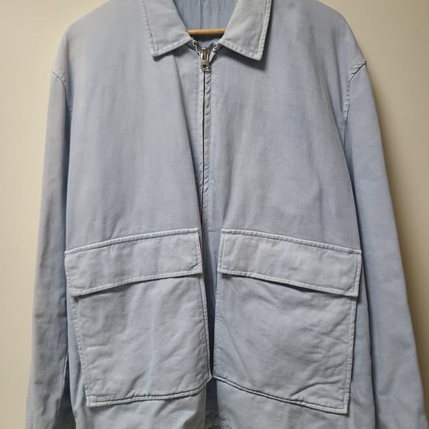 자라 청집업 자켓 xl