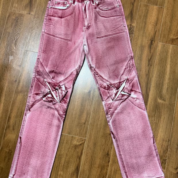강정석 X JIP jeans 버건디 0사이즈