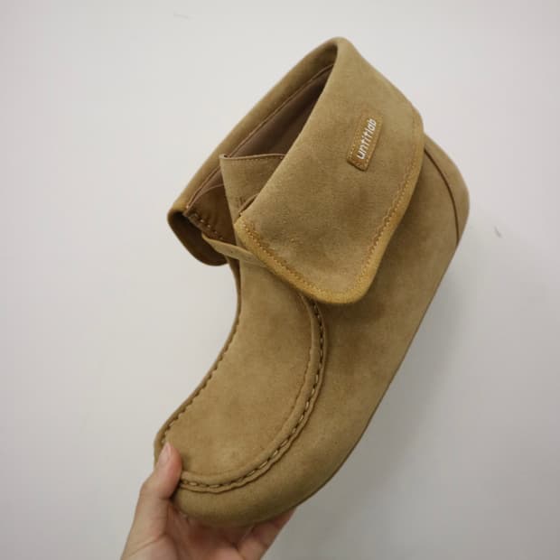 [UNTITLAB] Suede Moc Boots