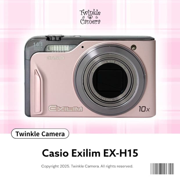 (츄 디카💕) Casio Exilim 카시오 엑슬림 EX-H15